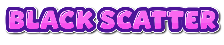 BLACK SCATTER Logo